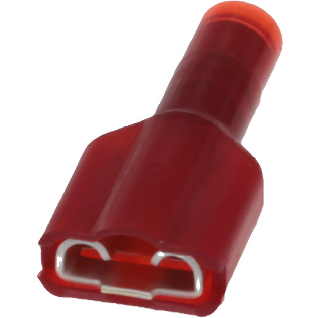 Molex-190020004 Steckverbinderanschlüsse Quick Disconnect Terminal 18-22AWG Brass Red F 22.6mm Electro Tin Avikrimp™ T/R