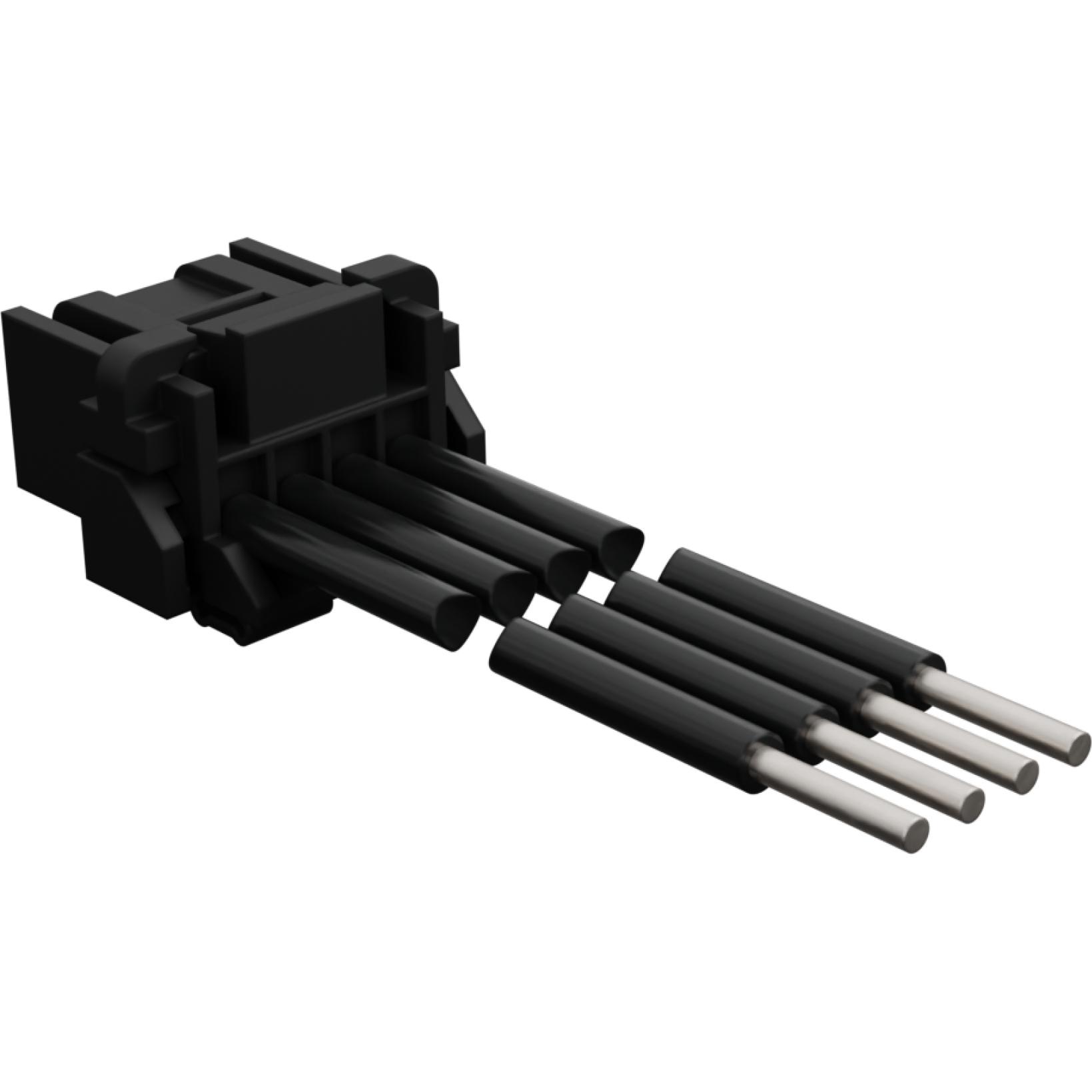 Molex-2196531042 Assemblage de câble autre Cable Assembly UL 1569 0.15m 22AWG Wire to Board 4 POS F Crimp Bag