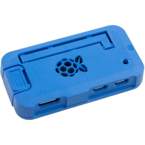 Pi Supply-ModMyPi Pi Zero Case - Blue | PIS-0497 Kästen, Gehäuse und Gestelle Blue Acrylonitrile Butadiene Styrene Raspberry Pi Zero Case