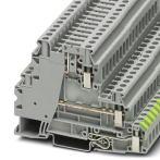 PHOENIX CONTACT-3214365 Steckverbinder, Klemmenblöcke Conn Ground Modular Terminal Block 5 POS Screw T DIN Rail 28A