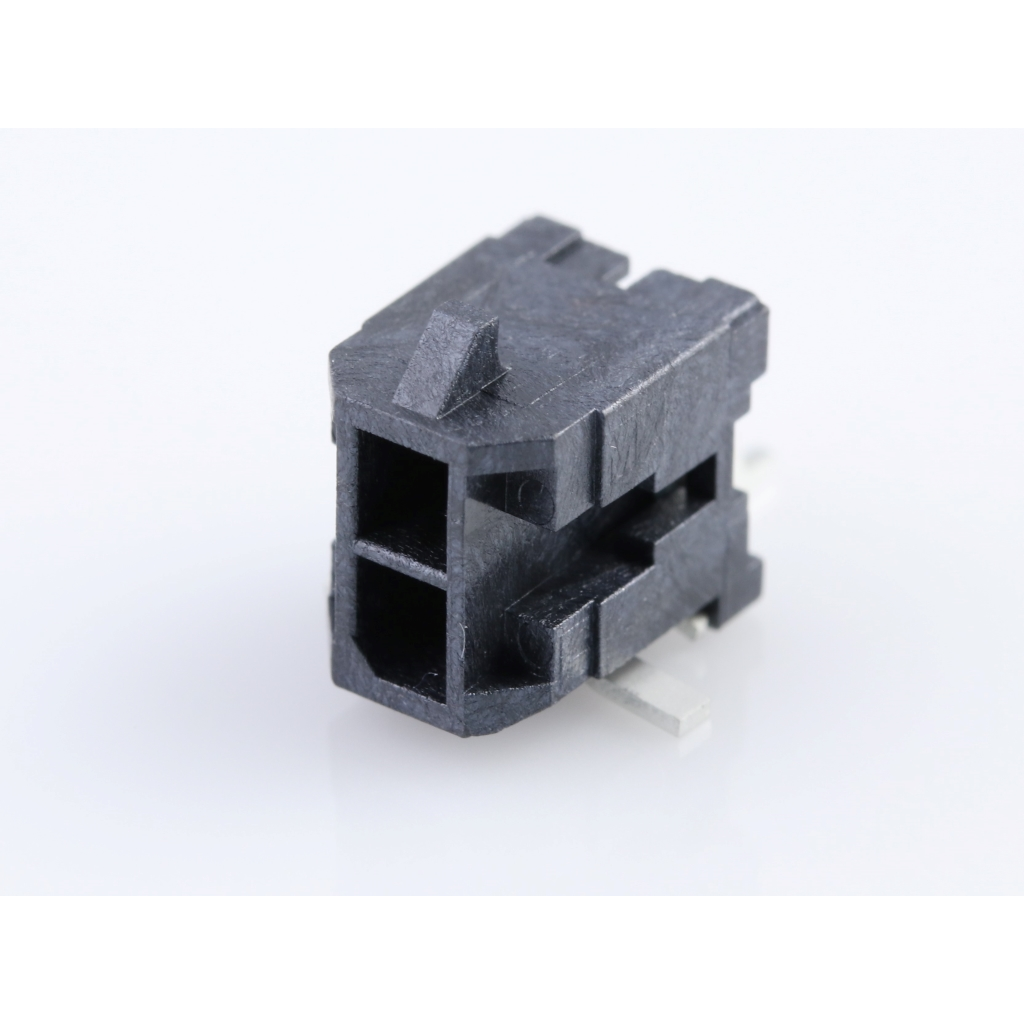 Molex-430450209 Steckverbinderleisten und Leiterplattenbuchsen Conn Wire to Board HDR 2Power POS Solder RA Side Entry SMD Micro-Fit 3.0 T/R