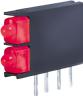 Kingbright America LLC-WP4060VH/2ID LED LED Bi-Level Uni-Color Red 627nm 4-Pin Tube