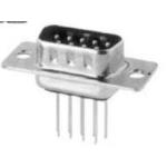 Conn D-Sub PIN 15 POS 1.38mm Solder ST Thru-Hole 15 Terminal 1 Port Tray