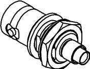 Radiall-R142306503W RF-Steckverbinder Conn BNC 0Hz to 1.5GHz 75Ohm Crimp ST Panel Mount F Gold Over Nickel