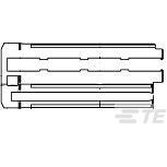 TE Connectivity-953048-1 Steckverbinderzubehör Connector Accessories Secondary Lock 31 POS Orange