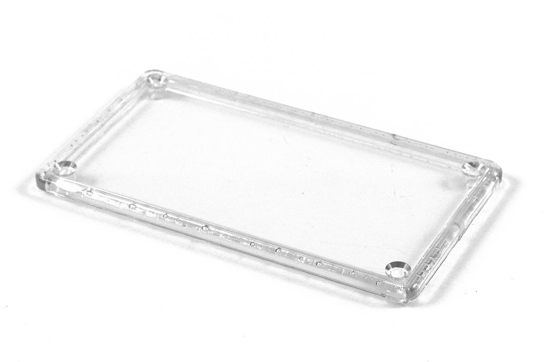 Hammond Manufacturing-1591BC null Lid Accessory - Clear Polycarbonate, Made To Fit 1591B Enclosures