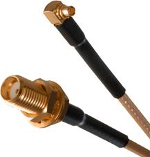 Cinch Connectivity Solutions-415-0073-006 Montaje de cables coaxial Cable Assembly Coaxial 0.152m MMCX to SMA F-M