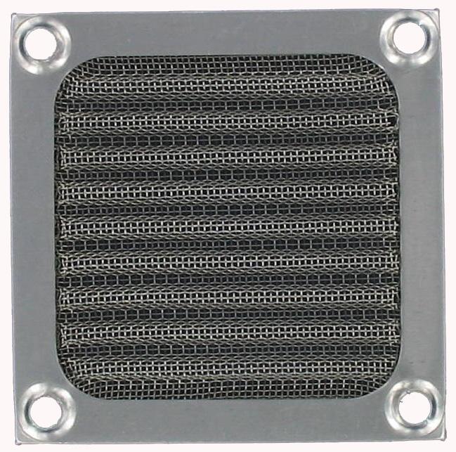 Qualtek Electronics-06250-M Accesorios de administración térmica Thrml Mgmt Access Fan Filter Screen 60mm Aluminum Bulk