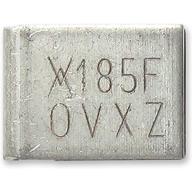 Littelfuse-SMD185F-2 Fusible reprogramable PTC PTC Resettable Fuse 1.85A(hold) 3.6A(trip) 33VDC 40A 1.5W 5s 0.065Ohm SMD Solder Pad 9.4 X 6.71 X 3mm T/R
