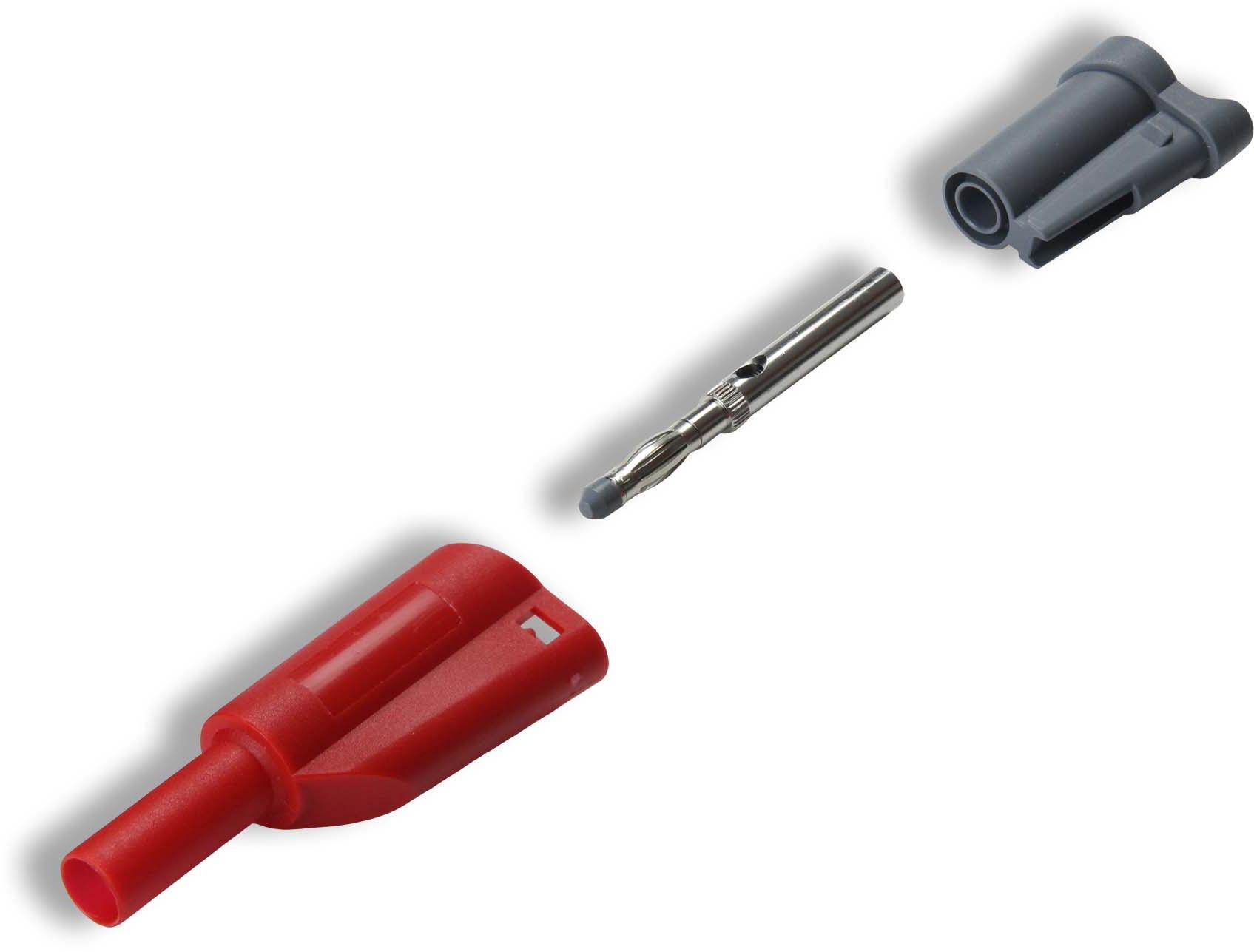 Cal Test Electronics-CT2631-S-2 Équipement de test de raccordement électronique Conn Banana Plug M 1 POS Solder ST Cable Mount 1 Port Bag