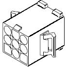 Molex-19092098 Connector Discrete Wire Housing Conn Housing PL 9Power POS 6.7mm Crimp ST Panel Mount Natural Bag