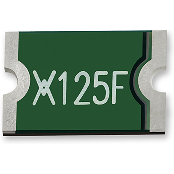 Littelfuse-SMDC125F/33-2 PTC, rückstellbare Sicherung PTC Resettable Fuse 1.25A(hold) 2.5A(trip) 33VDC 40A 1.5W 2s 0.04Ohm SMD Solder Pad 2920 7.7 X 5.3 X 0.71mm T/R