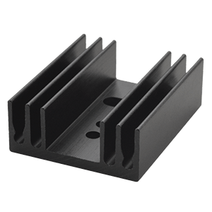Same Sky (formerly CUI Devices)-HSE-B20350-NP Dissipateur thermique Heat Sink Passive TO-220 Vertical Thru-Hole Aluminum 6063-T5 12.1°C/W Black Anodized