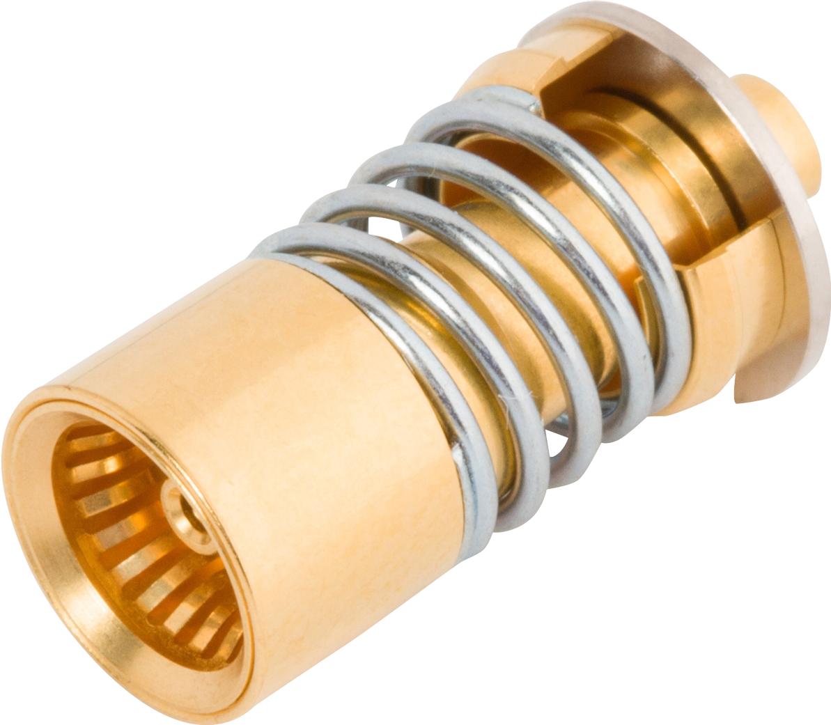 Amphenol SV Microwave-1740-6001 RF-Steckverbinder Conn BMA 0Hz to 18GHz 50Ohm Solder ST Panel Mount F Gold Over Nickel Tray