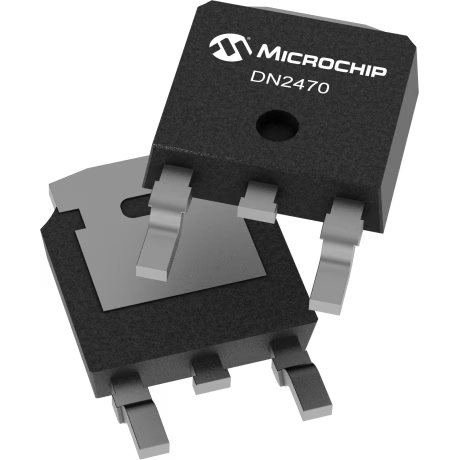 Microchip Technology-DN2470K4-G MOSFETs Trans MOSFET N-CH 700V 0.17A 3-Pin(2+Tab) DPAK T/R