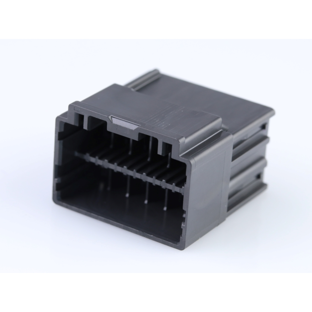Molex-5056061201 Connector Discrete Wire Housing Conn Housing PL 12 POS 3.3mm Crimp ST Cable Mount Black Bag