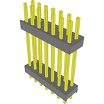 Conn Board Stacker HDR 14 POS 2.54mm Solder ST Top Entry Thru-Hole Bulk