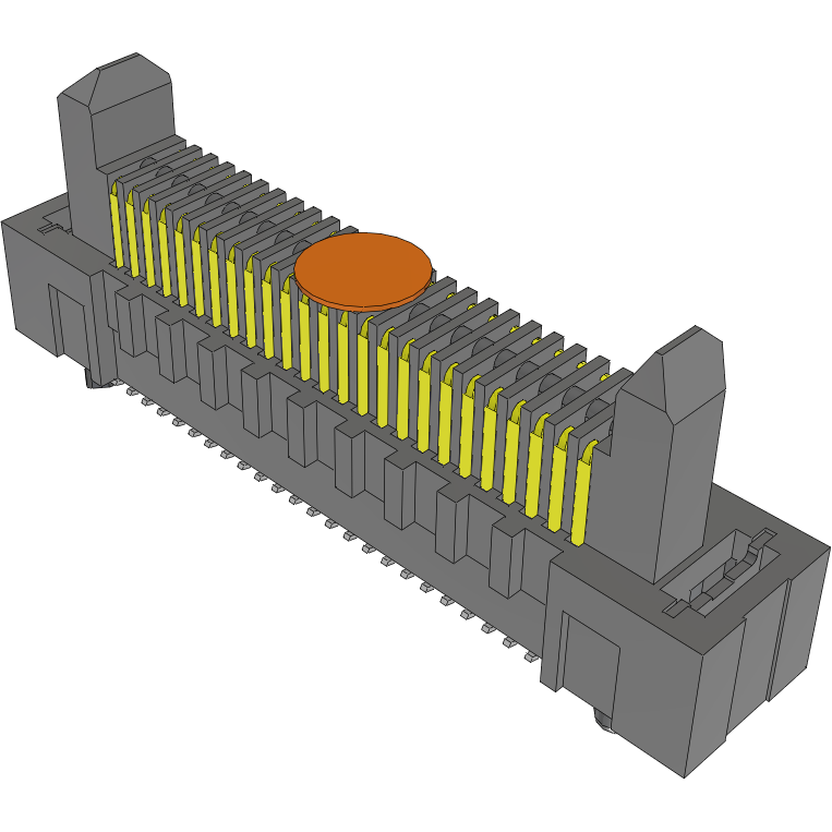 Samtec-ERM8-025-05.0-S-DV-EGP-K-FR Cabezales del conector y receptáculos PCB Conn Board to Board HDR 50 POS 0.8mm Solder ST SMD T/R