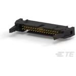 Conn Ejector Header HDR 34 POS 2.54mm Solder RA Side Entry Thru-Hole Tray