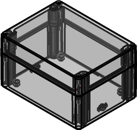 Serpac Electronic Enclosures-RB65P12B24B Black Polycarbonate Watertight Electronic Enclosure <h4><strong>CALIFORNIA PROPOSITION</strong> ⚠️<strong>65 WARNING</strong>⚠️</h4>