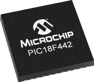 Microchip Technology-PIC18LF442-I/ML Microcontrollers - MCUs MCU 8-bit PIC RISC 16KB Flash 2.5V/3.3V/5V 44-Pin QFN EP Tube