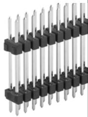 Fischer Elektronik GmbH & Co. KG-SL 6 121 10 S Connector Headers and PCB Receptacles Conn Unshrouded Header M 10 POS 2.54mm Solder ST Thru-Hole