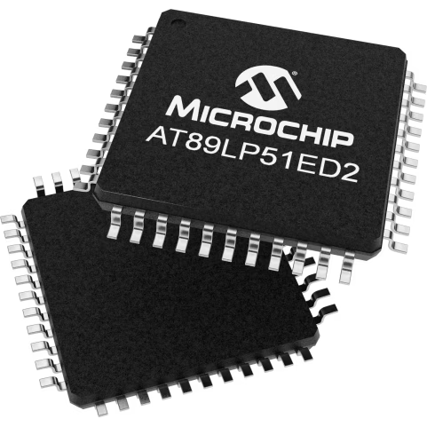 Microchip Technology-AT89LP51ED2-20AAU Microcontrollers - MCUs MCU 8-bit 8051 CISC 64KB Flash 2.5V/3.3V/5V 44-Pin LQFP Tray