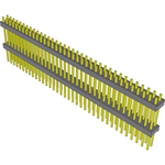Conn Board Stacker HDR 72 POS 2.54mm Solder ST Top Entry Thru-Hole Bulk