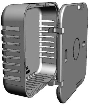 Hammond Manufacturing-1551V3WH Cajas, compartimentos y anaqueles White Acrylonitrile Butadiene Styrene Wall Mount Miniature Enclosure