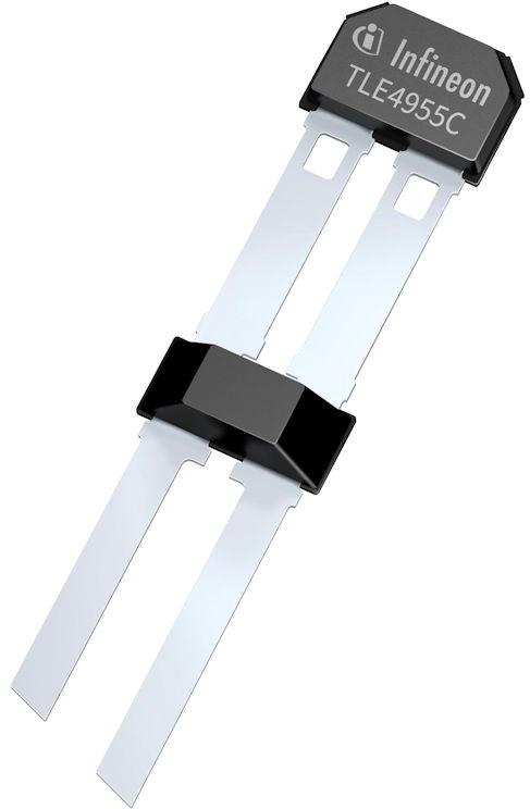 Infineon Technologies AG-TLE4955CE4XAMA1 Hall-Sensor Hall Effect Sensor Differential 5V/9V/12V/15V/18V Automotive AEC-Q100 2-Pin SSO Ammo