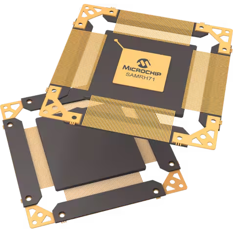 Microchip Technology-SAMRH71F20E-7GB-E Microcontrollers - MCUs MCU 32-bit ARM Cortex M7 RISC 128KB Flash 1.8V/2.5V/3.3V 256-Pin CQFP Box