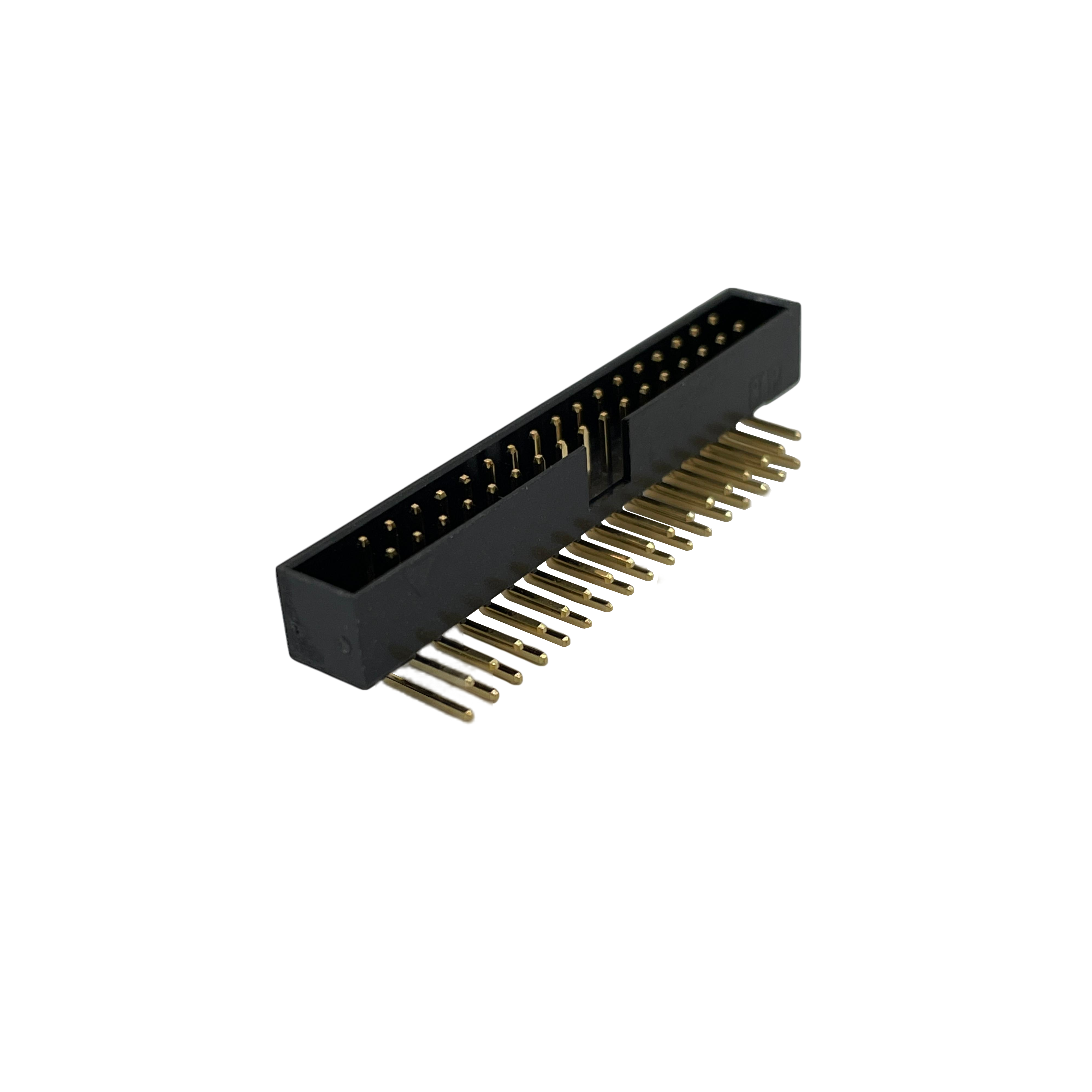 ADAM TECH-2BHR-34-HUA Steckverbinderleisten und Leiterplattenbuchsen Conn Shrouded Header (4 Sides) HDR 34 POS 2mm Solder RA Side Entry Thru-Hole