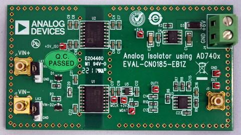 Analog Devices-EVAL-CN0185-EB1Z Herramientas y kits de desarrollo AD7400A/AD8646/ADuM5000 Evaluation Board