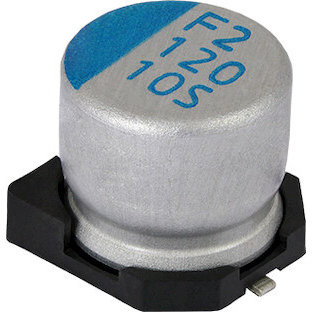 Vishay-MAL218097002E3 铝聚合物电容器 Cap Aluminum Polymer 82uF 35VDC 20%( 8.4 X 12mm) SMD 4A 2500h 105°C T/R