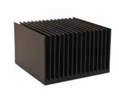 Advanced Thermal Solutions-ATS031031018SF10Q Disipador de calor Heat Sink Passive BGA Straight Adhesive Aluminum 4.4°C/W Black Anodized