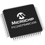 MCU 16-bit PIC RISC 64KB Flash 3.3V Automotive 64-Pin TQFP Tray