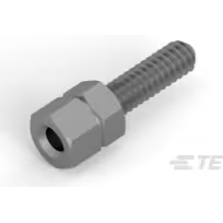 TE Connectivity-1-828102-1 Steckverbinderzubehör Connector Accessories Screw Lock Straight Brass Tin Box