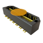 Conn High Speed Micro Plane HDR 28 POS 0.8mm Solder ST Top Entry SMD T/R