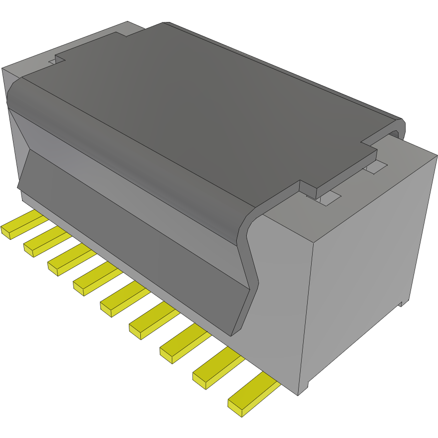 Samtec-CLE-109-01-G-DV-A-P-TR Steckverbinderleisten und Leiterplattenbuchsen Conn Socket Strip SKT 18 POS 0.8mm Solder ST SMD T/R