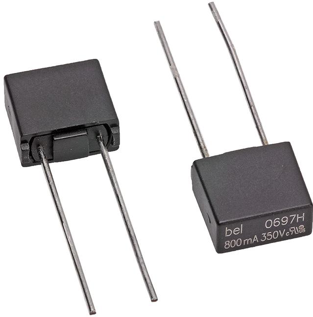 Bel Power Solutions-0697H9200-05 Sicherungen Fuse Subminiature Slow Blow Acting 20A 350V Radial 8.35 X 4 X 7.8mm Thermoplastic Bulk Automotive AEC-Q200