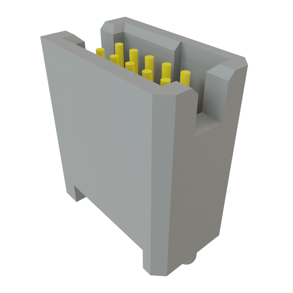 Samtec-TFM-105-31-S-D-A Steckverbinderleisten und Leiterplattenbuchsen Conn Shrouded Header (4 Sides) HDR 10 POS 1.27mm Solder ST Top Entry Thru-Hole TIGER EYE™ Tube