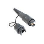 Conn Circular Fiber Multi Mode PL ST Cable Mount 5.5-6mm 2dB