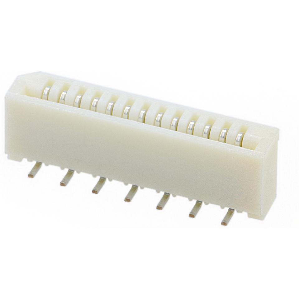 Molex-52808-1371 Connector FFC-FPC Conn FFC Connector SKT 13 POS 1mm Solder ST SMD Easy-On™ T/R