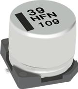 Panasonic-EEEFN1J330L|EEE-FN Series Kondensator, Aluminium Cap Aluminum Lytic 33uF 63V 20% (8 X 10.2mm) SMD 0.65 Ohm 0.25A 2000h 105°C Automotive T/R