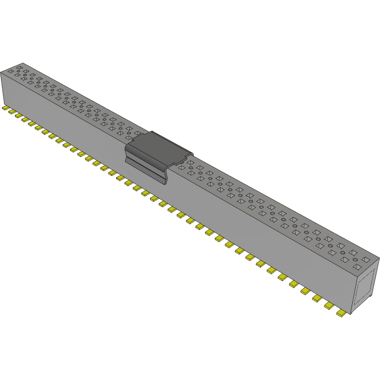 Samtec-FLE-139-01-G-DV-P-TR Steckverbinderleisten und Leiterplattenbuchsen Conn Socket Strip SKT 78 POS 1.27mm Solder ST SMD T/R