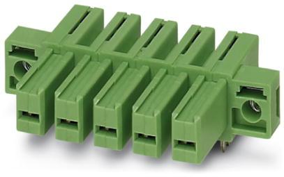 PHOENIX CONTACT-1708556 连接器插头及 PCB 插座 Conn Wire to Board F 8 POS 7.62mm Solder RA Side Entry Thru-Hole