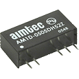 Aimtec-AM1D-2409DH52Z DC/DC-Wandler und Spannungsreglermodul Module DC-DC 24VIN 2-OUT -9V/9V -0.055A/0.055A 1W 5-Pin SIP Bulk