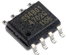 IRC-GUS-SS4B-02-1001-CC Widerstandsnetzwerke und -Anordnungen Res Thin Film NET 1K Ohm 0.25% 0.4W ±50ppm/°C BUS 8-Pin SOIC Gull Wing SMD Tube