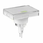 Switch Access Rectangular Spot Illuminated Cap with Built-in LED Push Button Switch