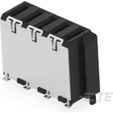 TE Connectivity-214548-E Steckverbinder Conn Micro Speed Connector F 5 POS 2mm Solder ST SMD 5 Terminal 1 Port T/R